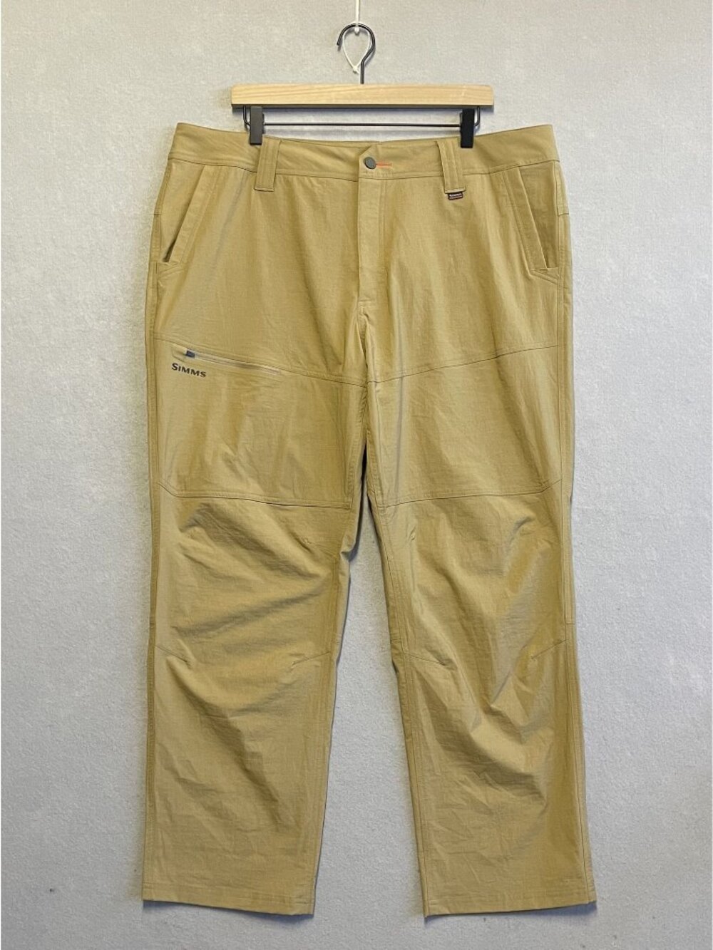 Simms Fishing Guide Pants Hiking Work Utility Men’s Size 40S Lightweight